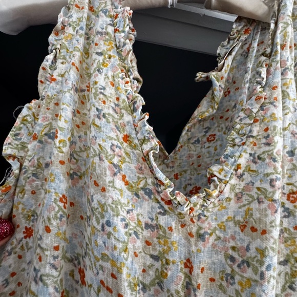 Faherty Sapphira Wildflower Floral Maxi Dress - Picture 4 of 7